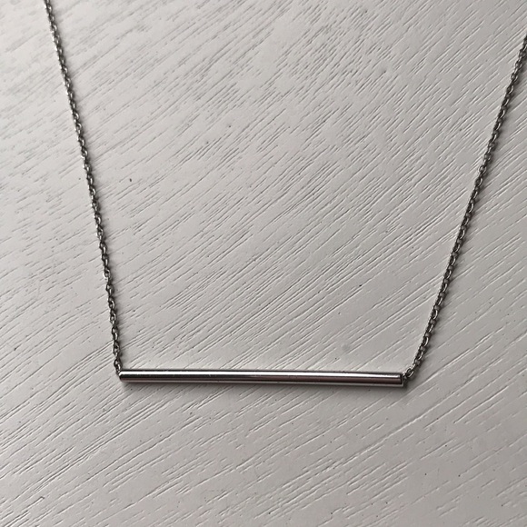 Sterling Silver Bar Chain 18” - Picture 1 of 3